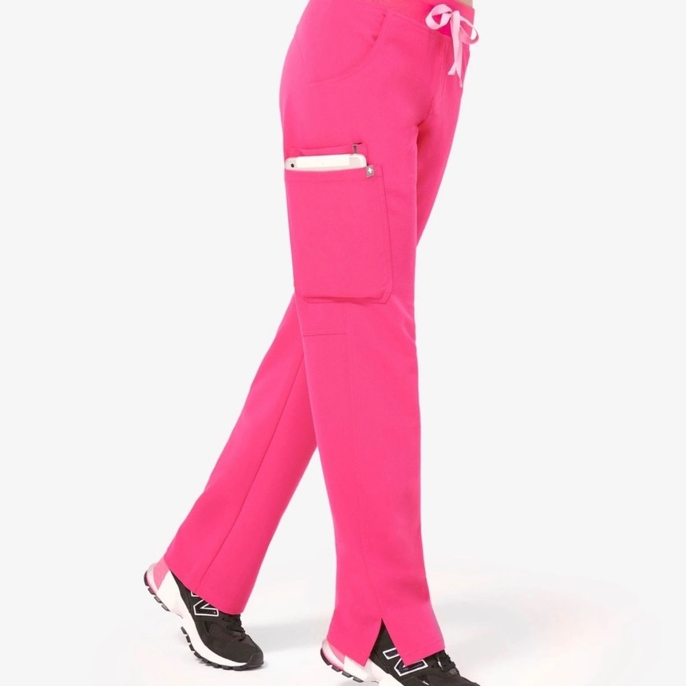 Figs Limited Edition Hot Pink Kade Cargo Scrub Pants … Gem